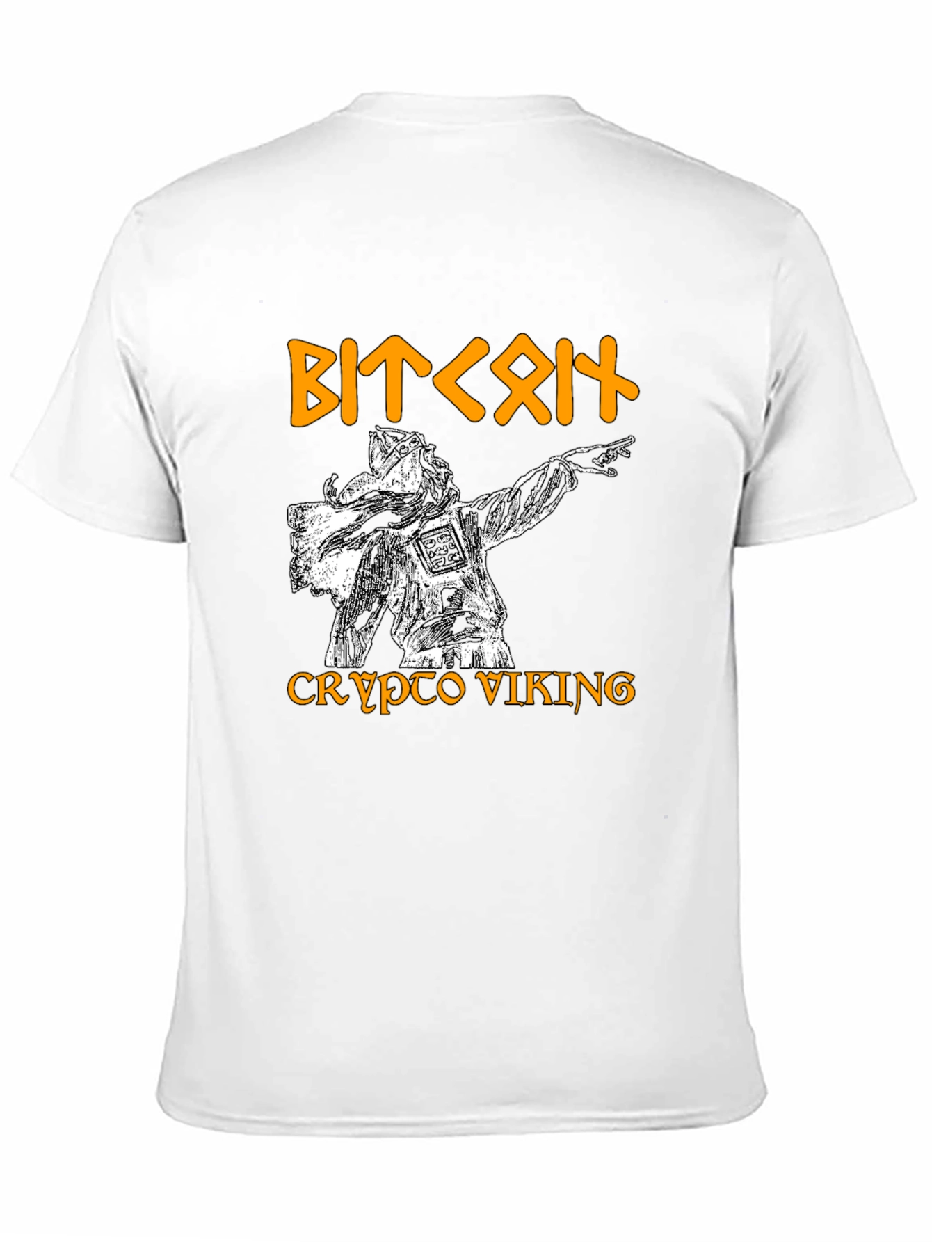 Crypto Viking T-Shirt - Bitcoin Fan Apparel
