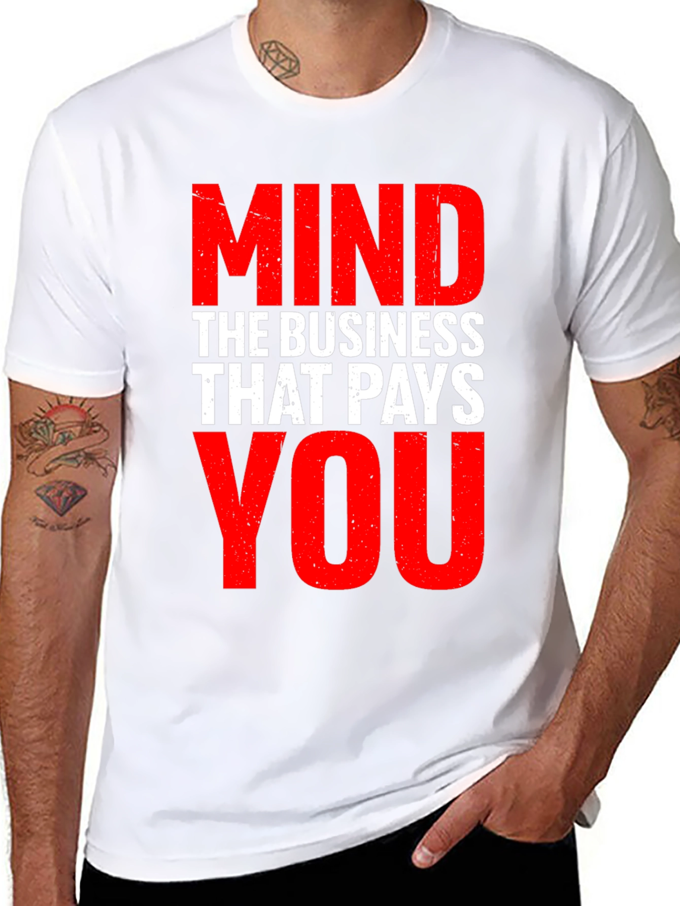 Mind The Business That Pays You - Graphic Tee