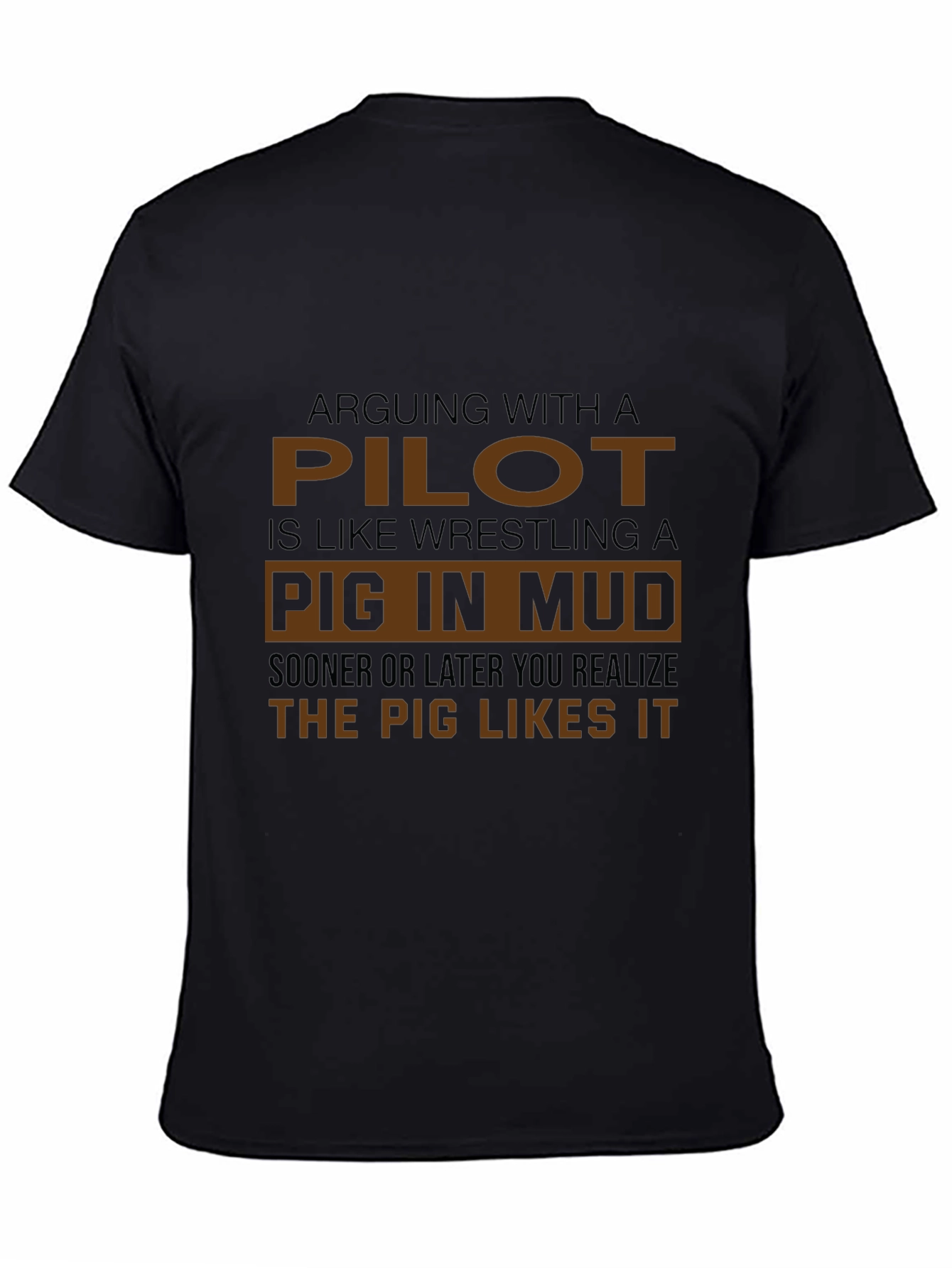 Pilot Pig Mud T-Shirt