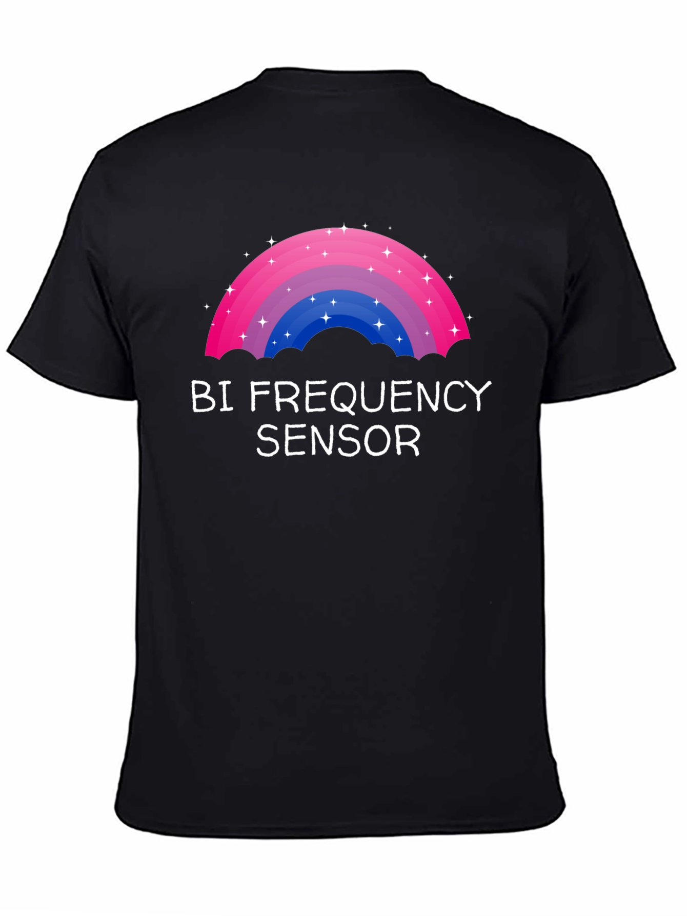 Bi Frequency Sensor T-Shirt - Pride Rainbow