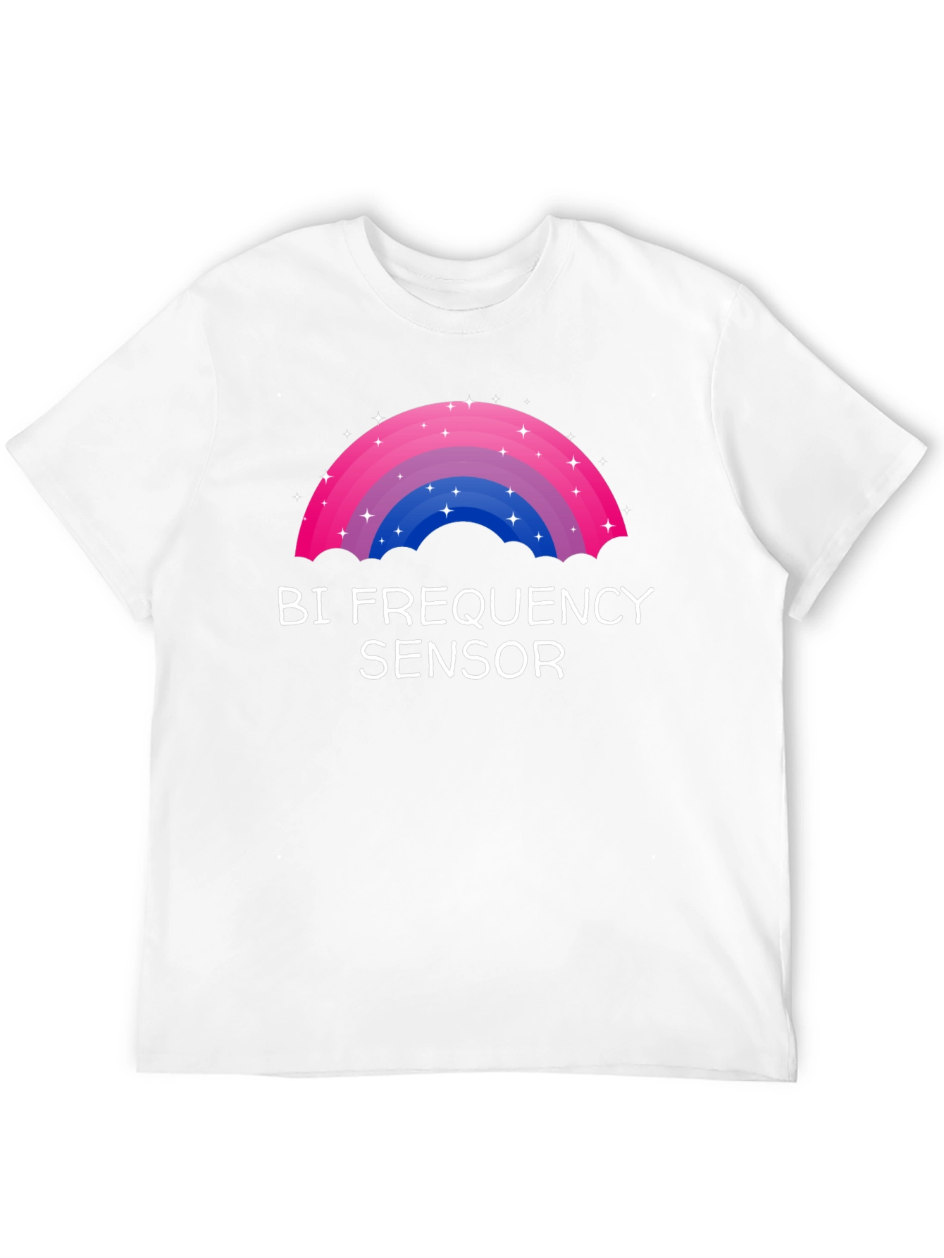 Bi Frequency Sensor T-Shirt - Pride Rainbow