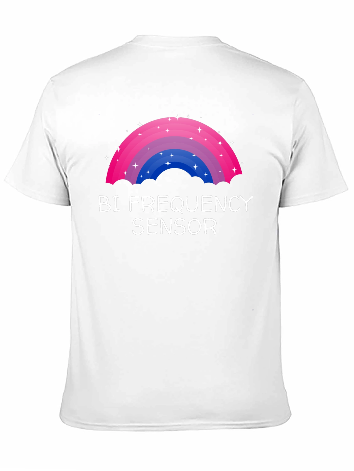 Bi Frequency Sensor T-Shirt - Pride Rainbow