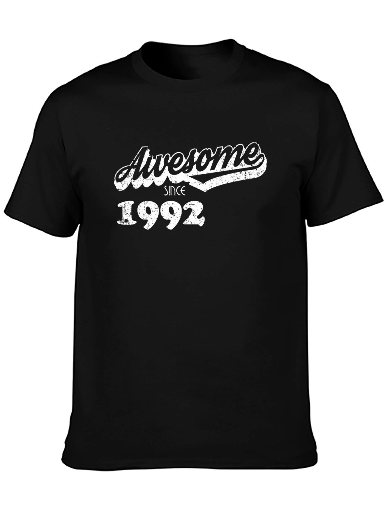Awesome Since 1992 Black Graphic Tee