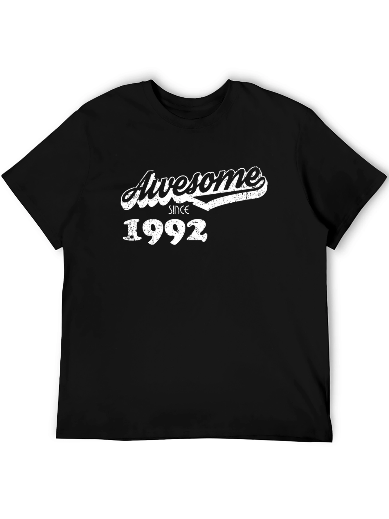 Awesome Since 1992 Black Graphic Tee