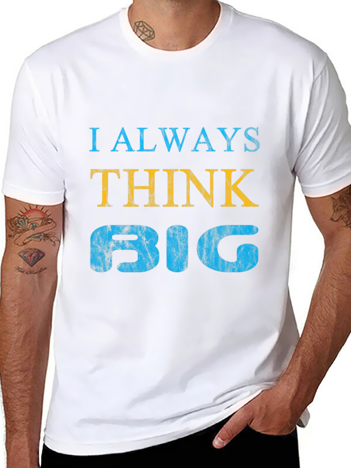 I Always Think Big Graphic Tee