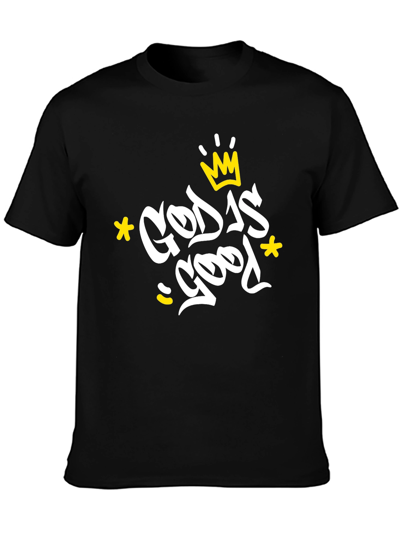 God is Good Black Graphic Tee