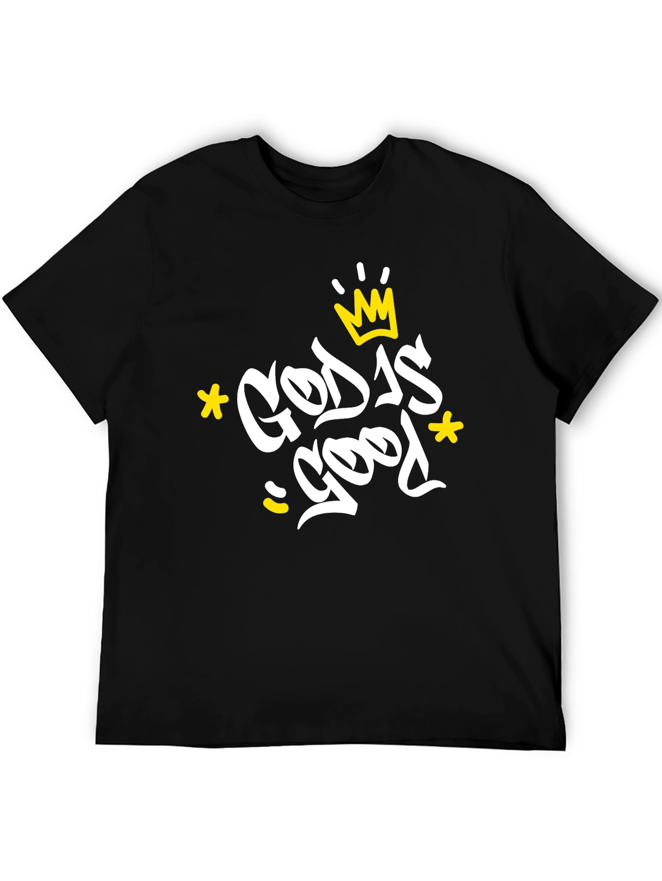 God is Good Black Graphic Tee