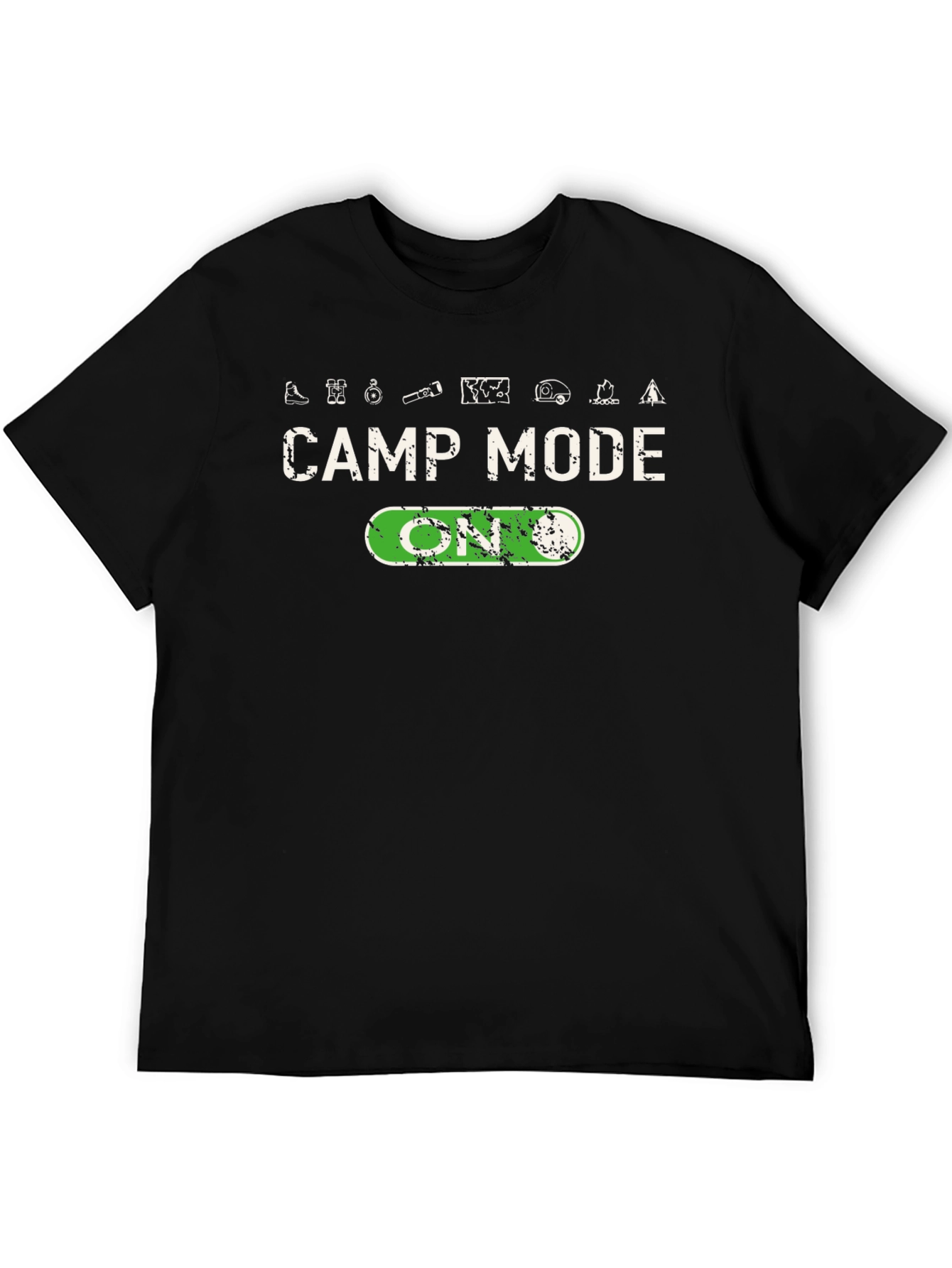 Camp Mode ON Graphic T-Shirt