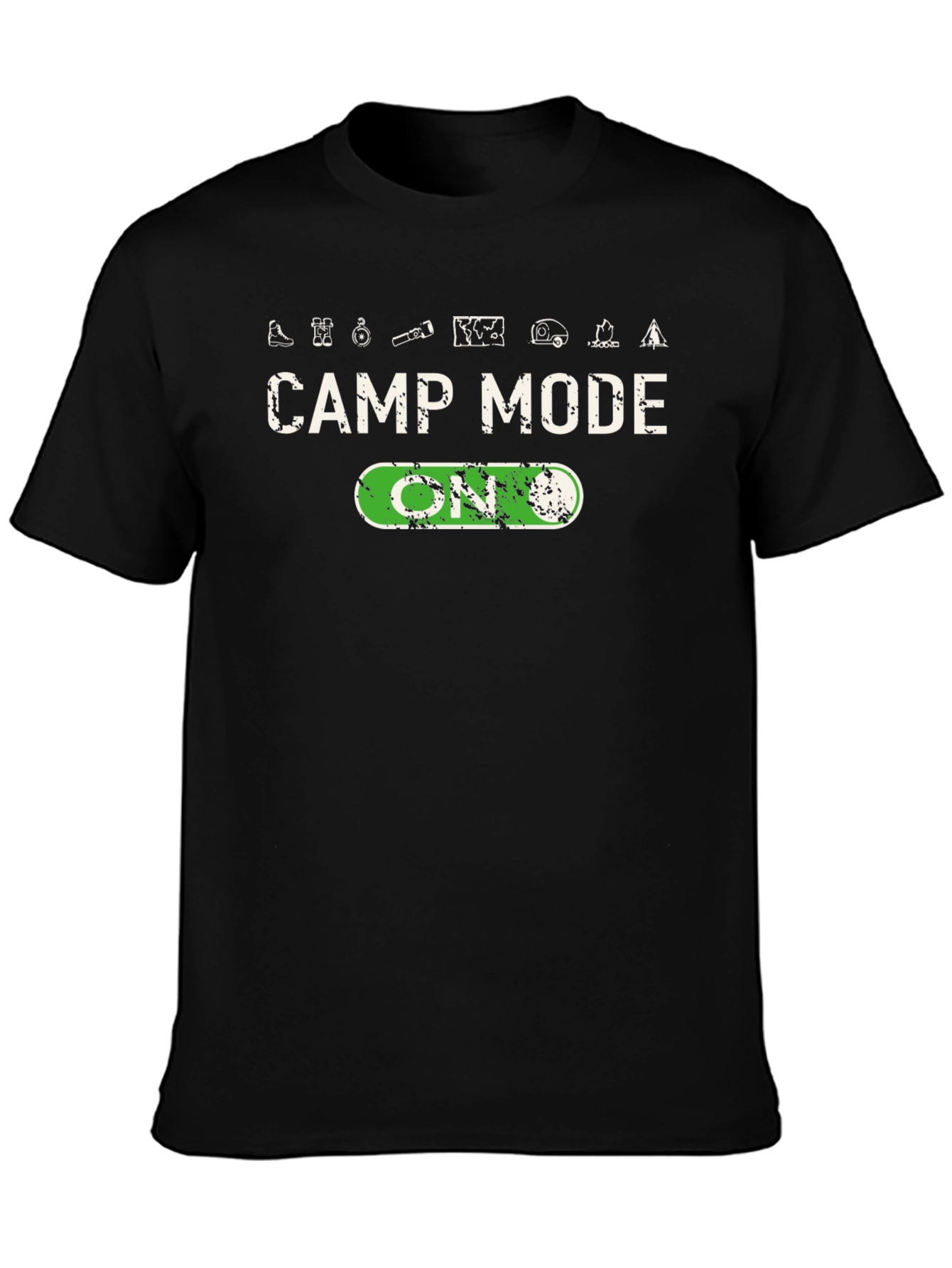 Camp Mode ON Graphic T-Shirt