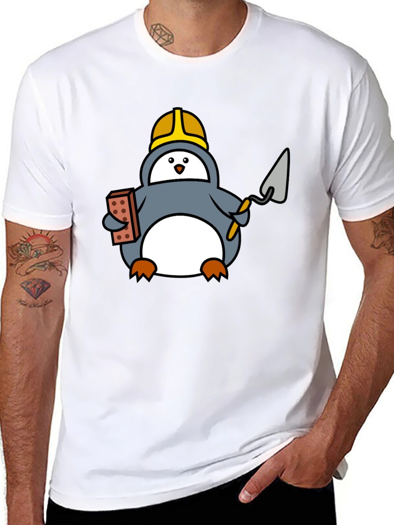 Penguin Builder T-Shirt