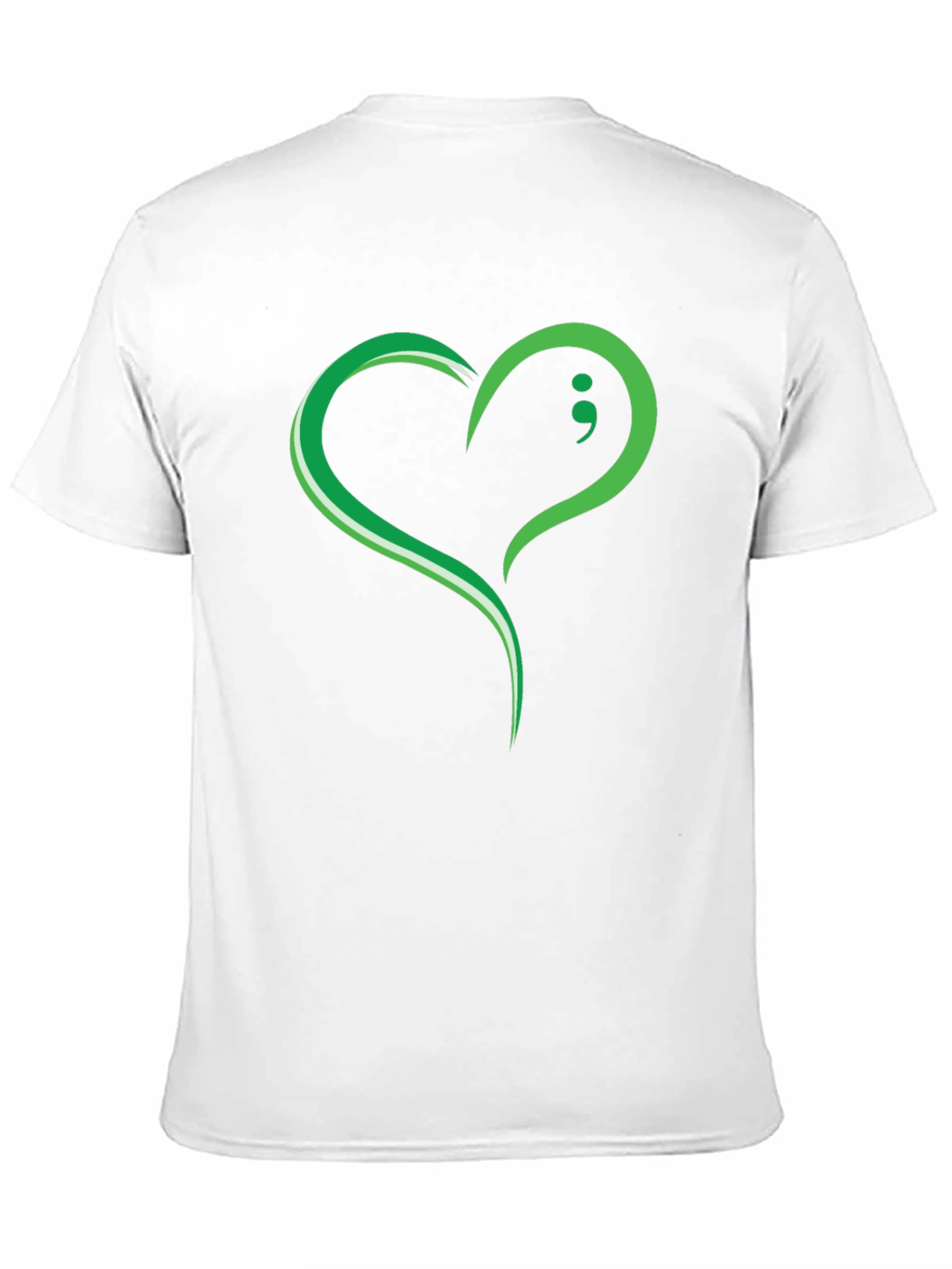 Heart Semicolon Awareness Graphic Tee