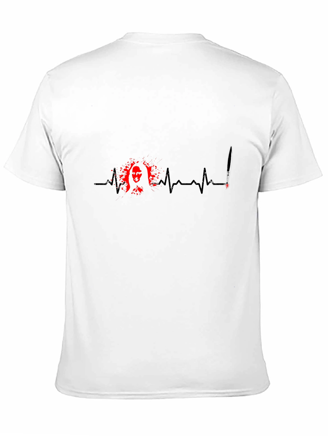 Mona Lisa Lifeline Graphic T-Shirt - Artistic Design