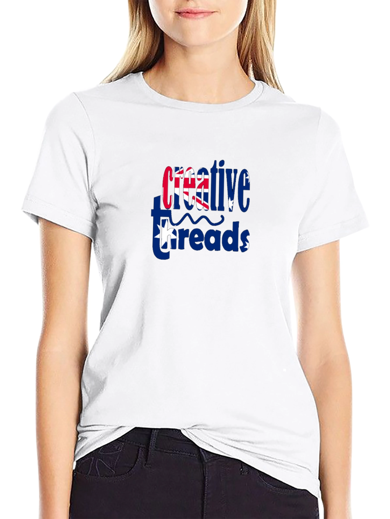 Creative Threads Australian Flag Graphic T-Shirt