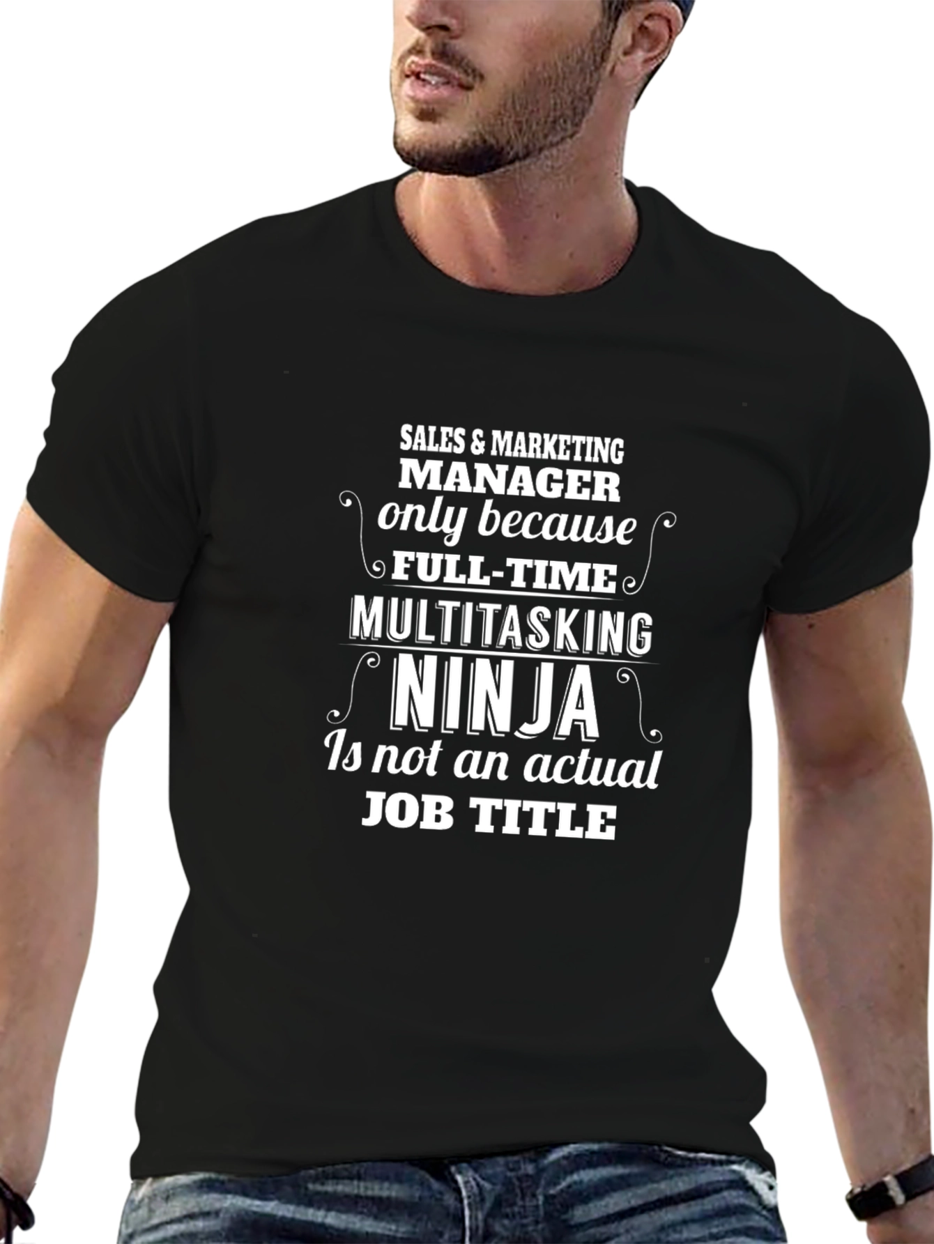 Sales & Marketing Manager Ninja T-Shirt
