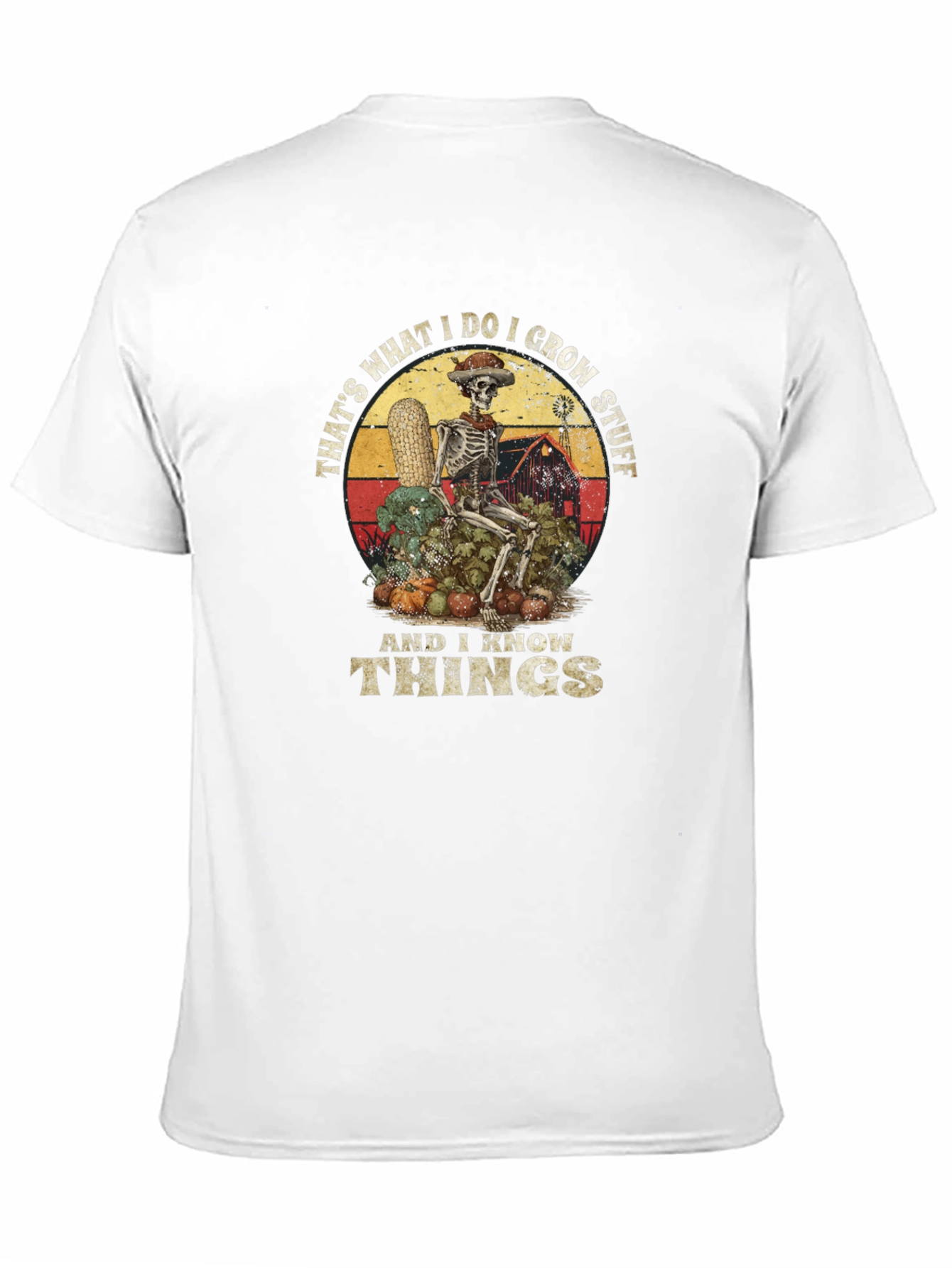 Grow Stuff Skeleton T-Shirt
