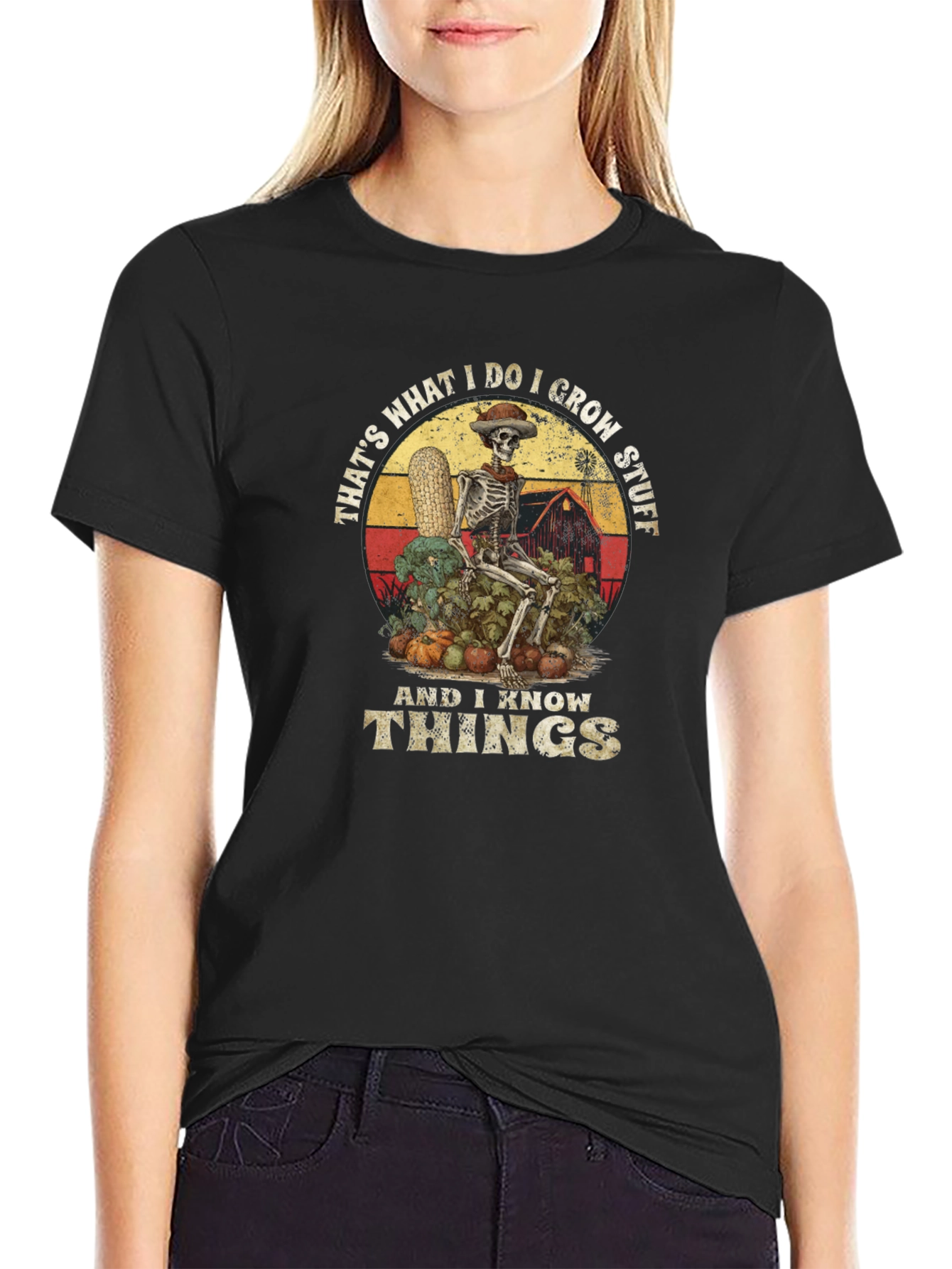 Grow Stuff Skeleton T-Shirt