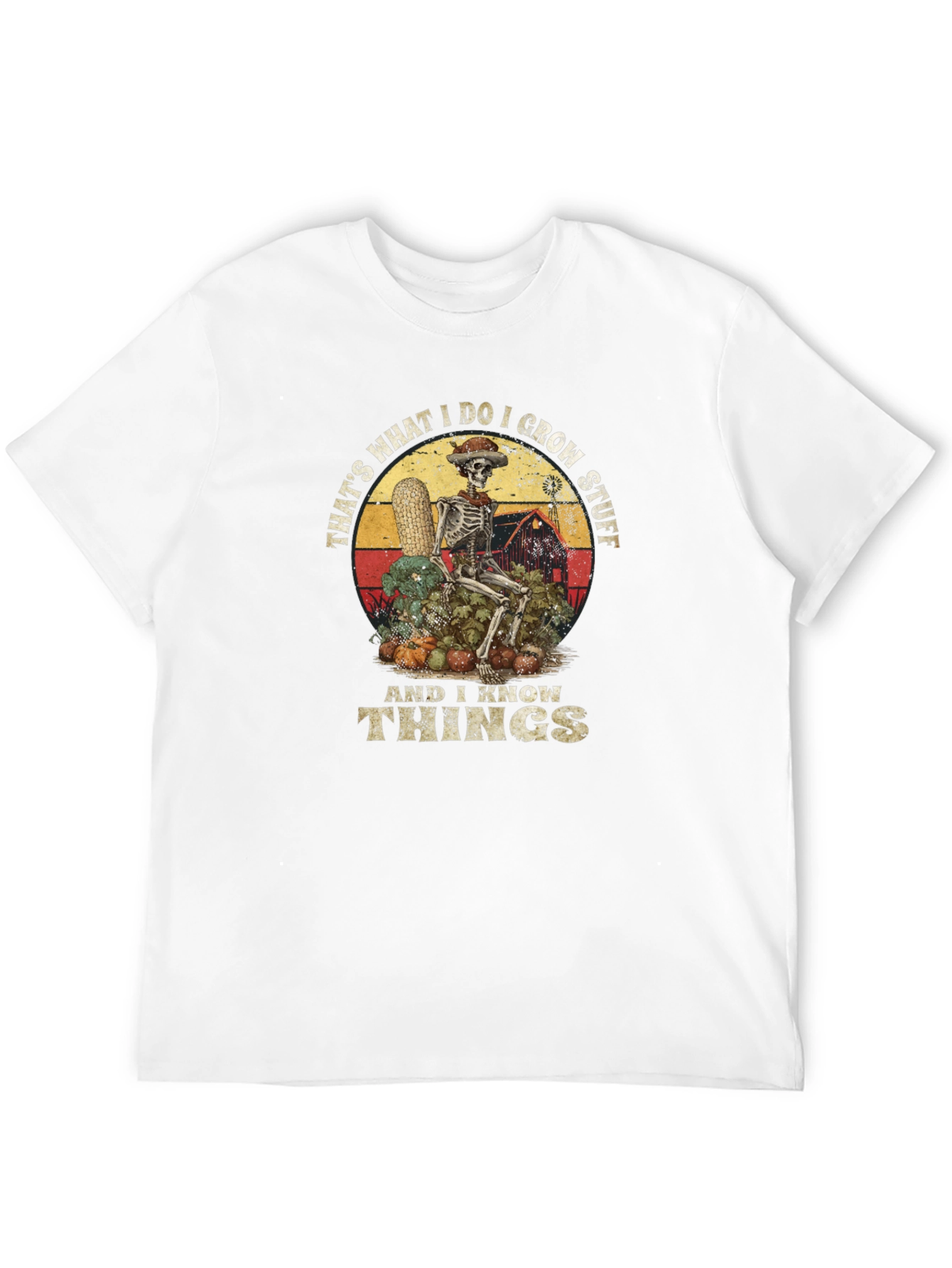 Grow Stuff Skeleton T-Shirt