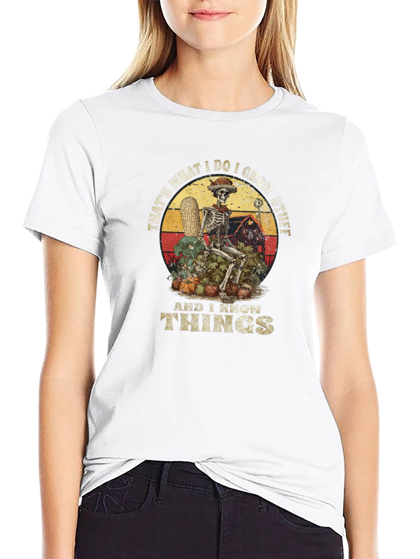 Grow Stuff Skeleton T-Shirt