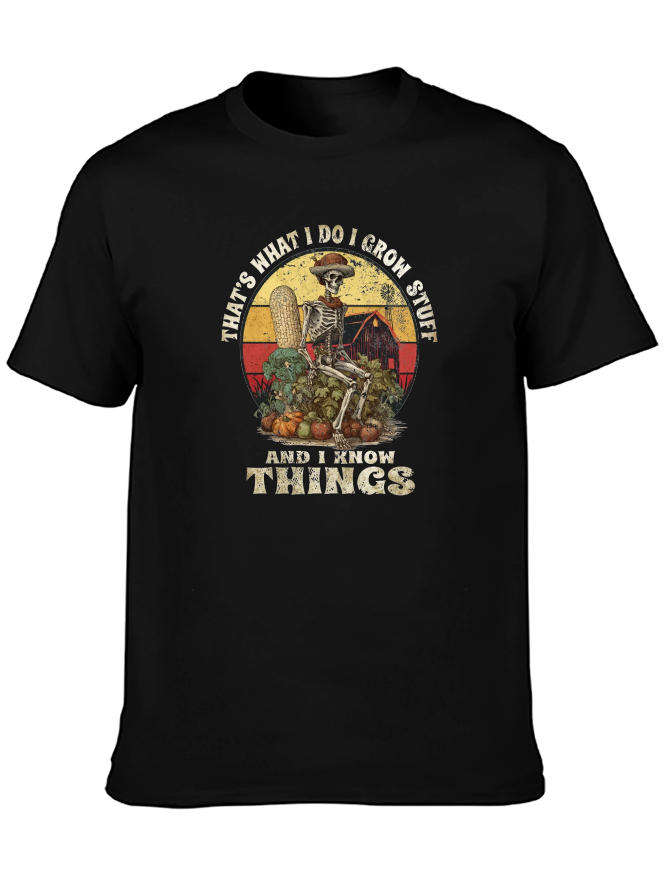 Grow Stuff Skeleton T-Shirt
