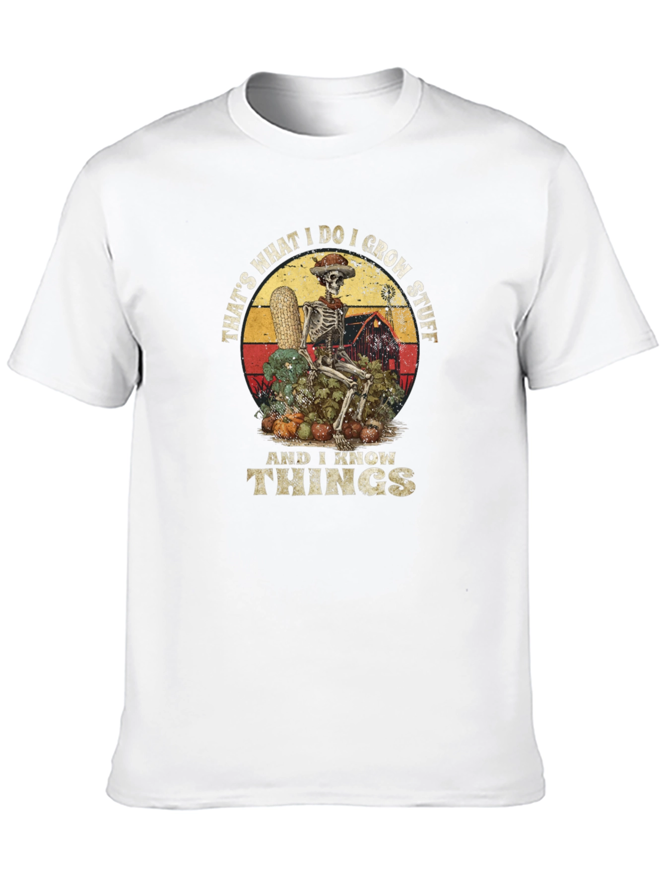 Grow Stuff Skeleton T-Shirt