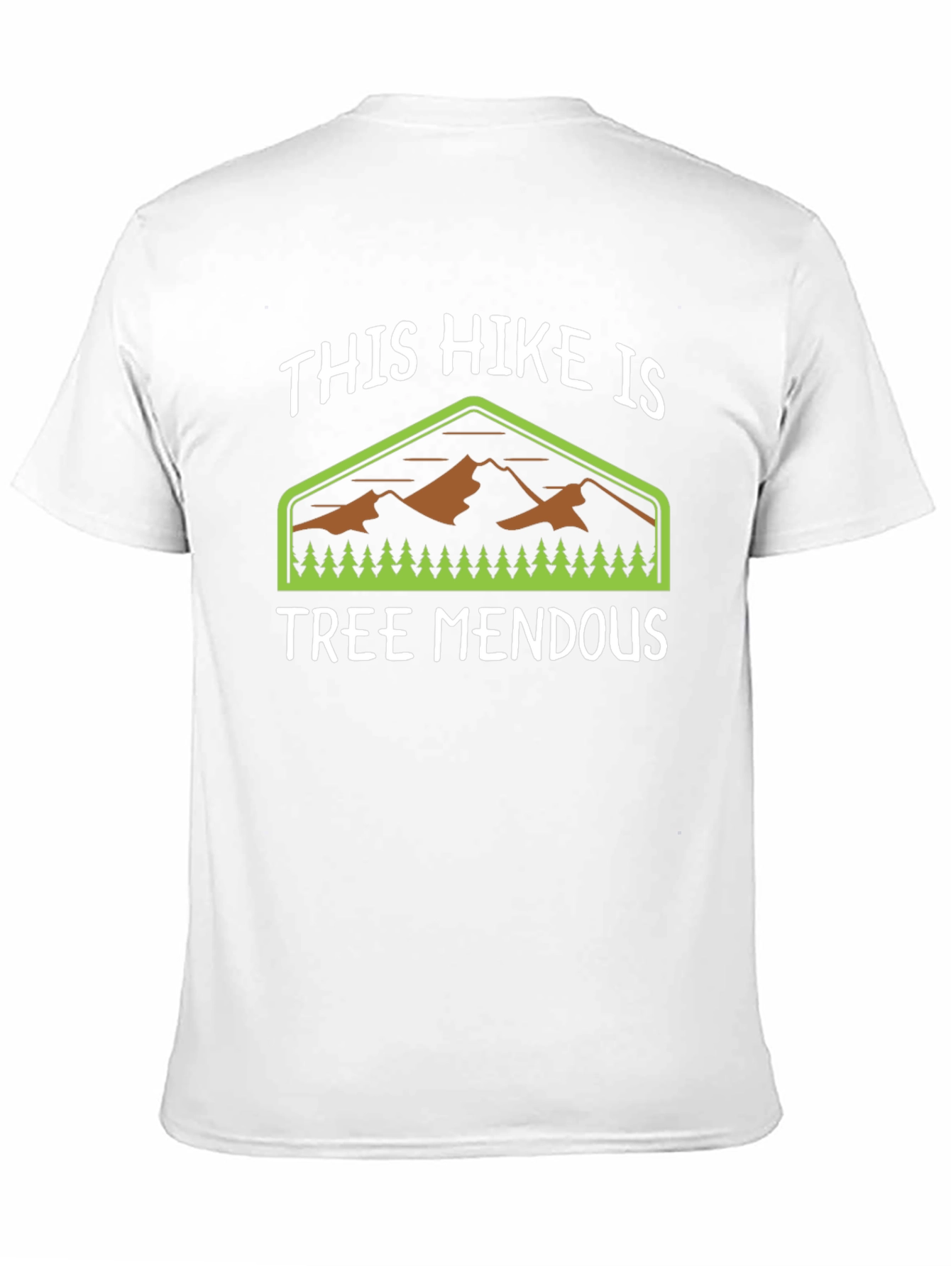 Funny Hiking T-Shirt - Tree Mendous Pun Tee