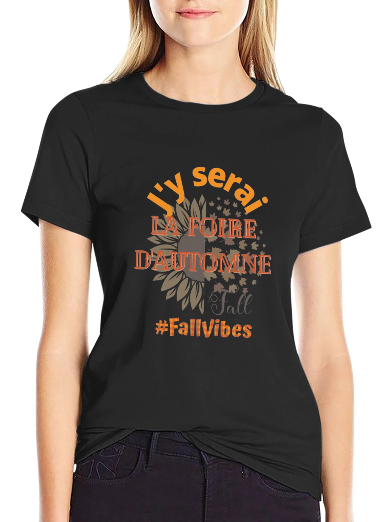 Fall Vibes T-Shirt - Jy Serai La Foire Dautomne