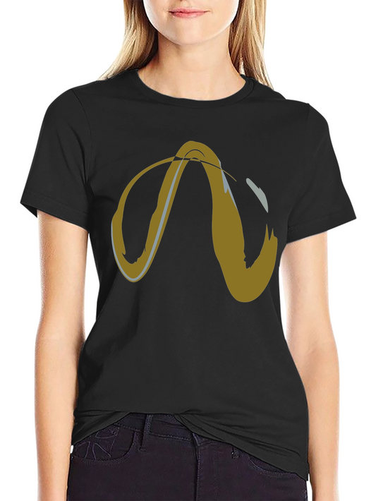 Abstract Graphic Tee - Mens Short Sleeve Black T-Shirt