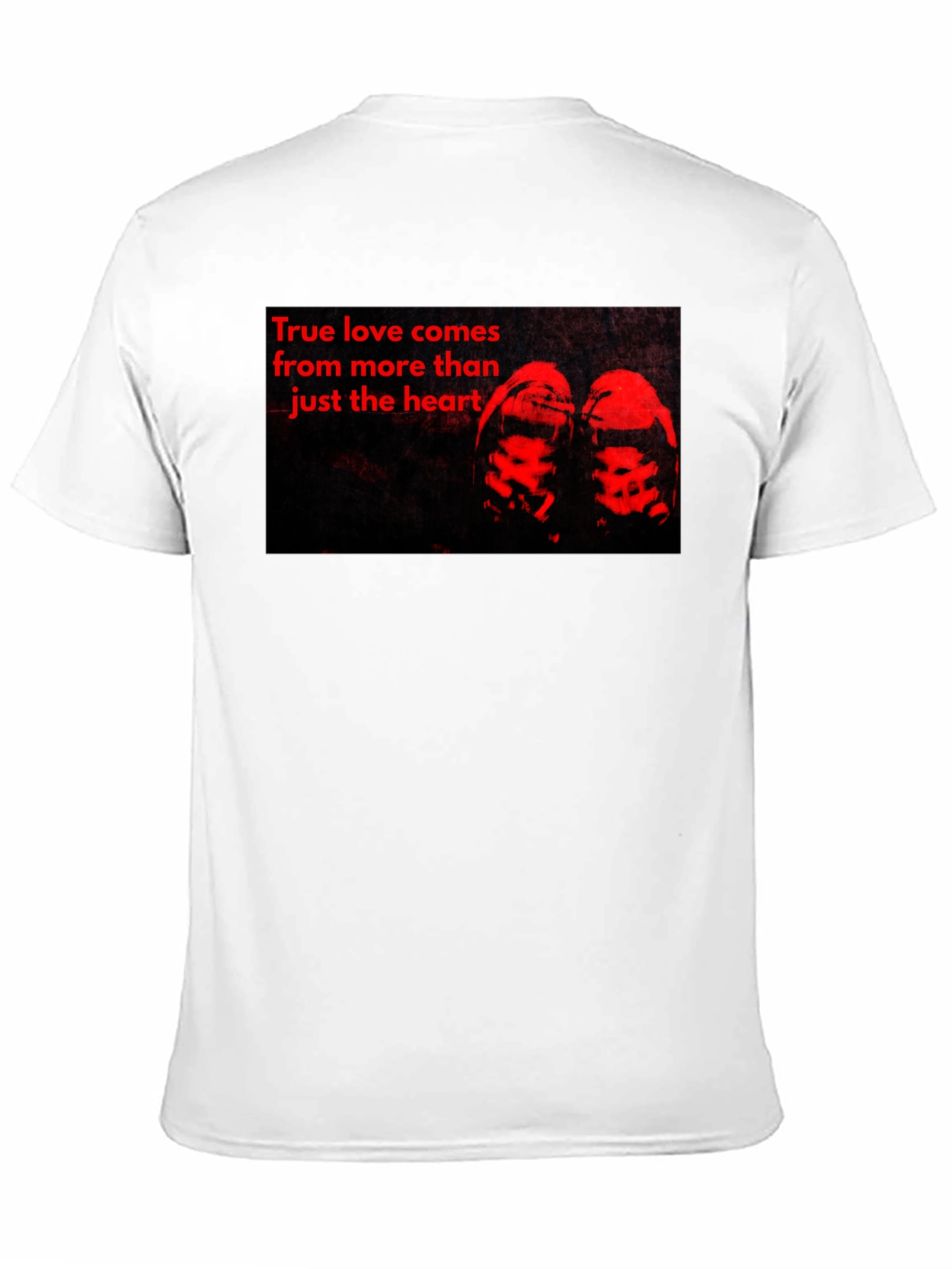 True Love Graphic Tee - Black Casual T-Shirt
