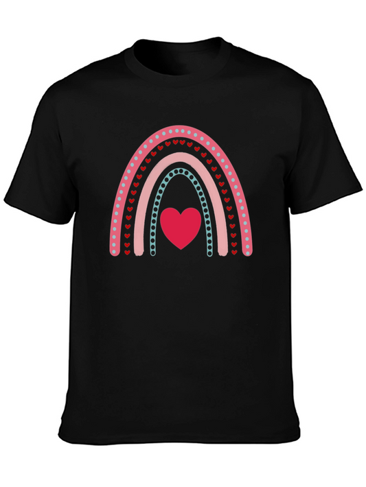 Heart Rainbow Graphic Tee