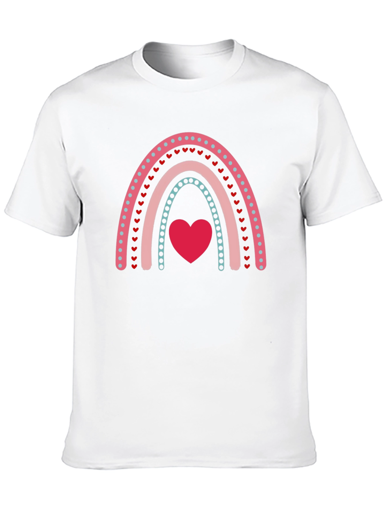Heart Rainbow Graphic Tee