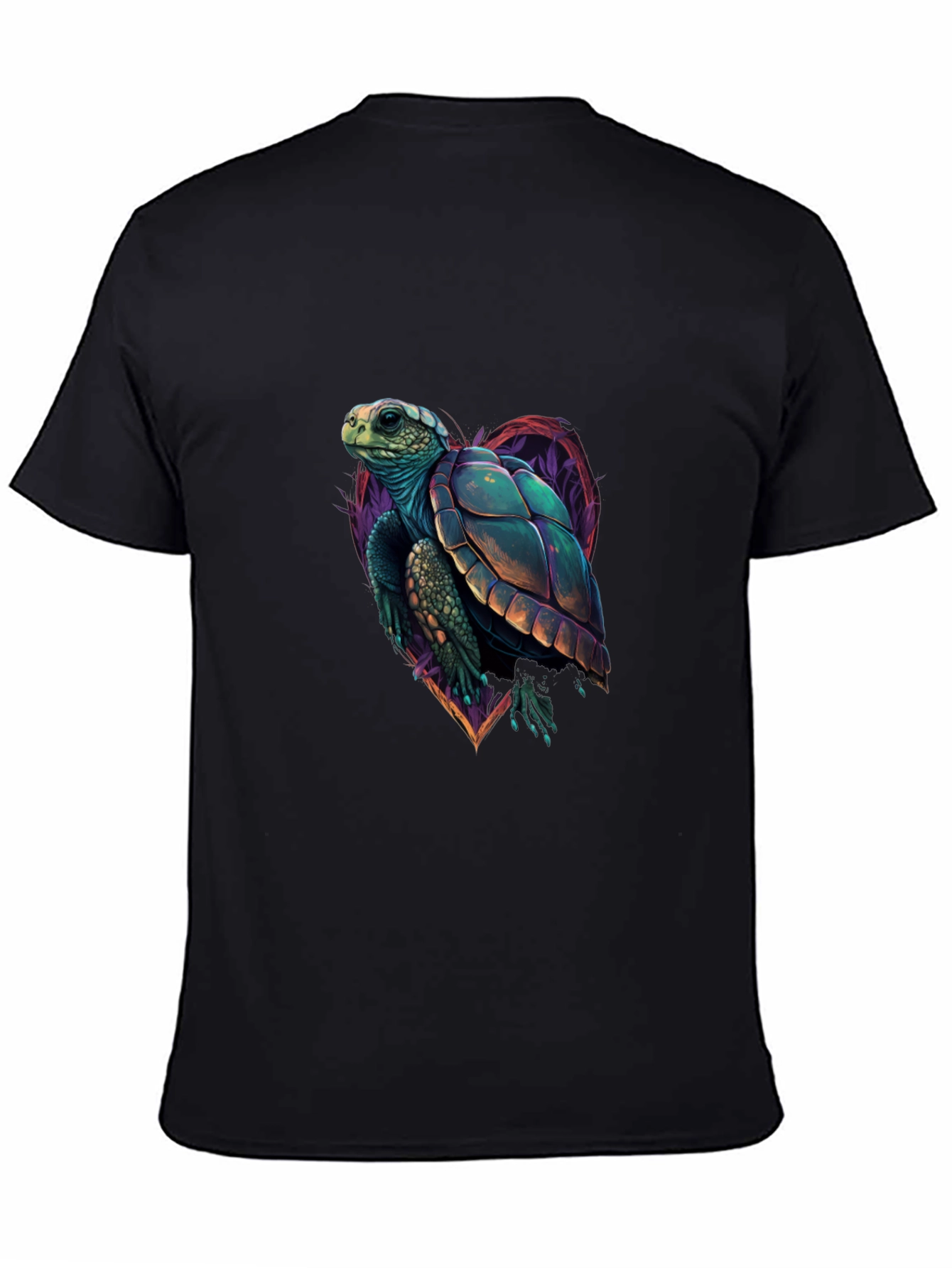 Sea Turtle Graphic Tee - Heart Turtle