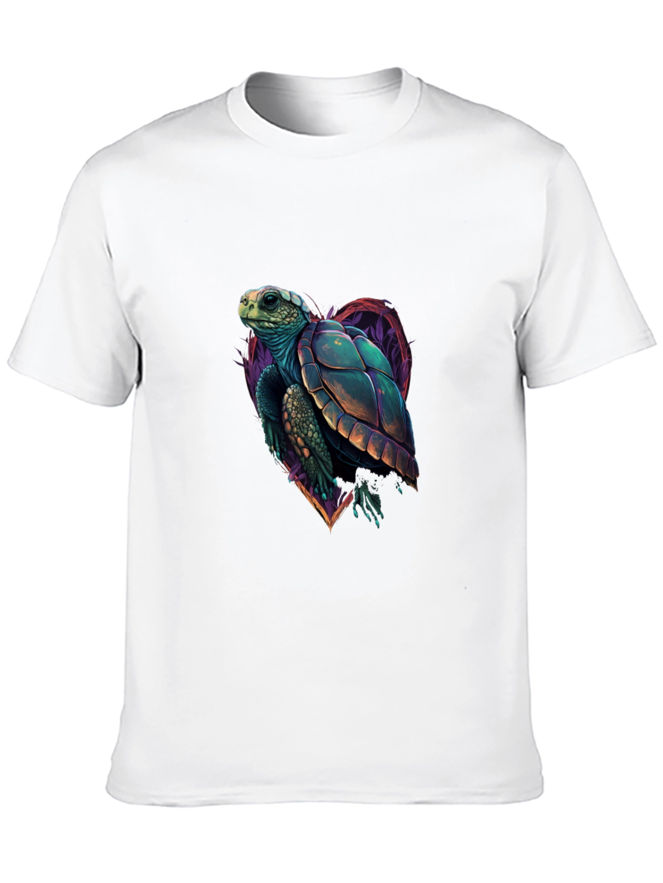 Sea Turtle Graphic Tee - Heart Turtle
