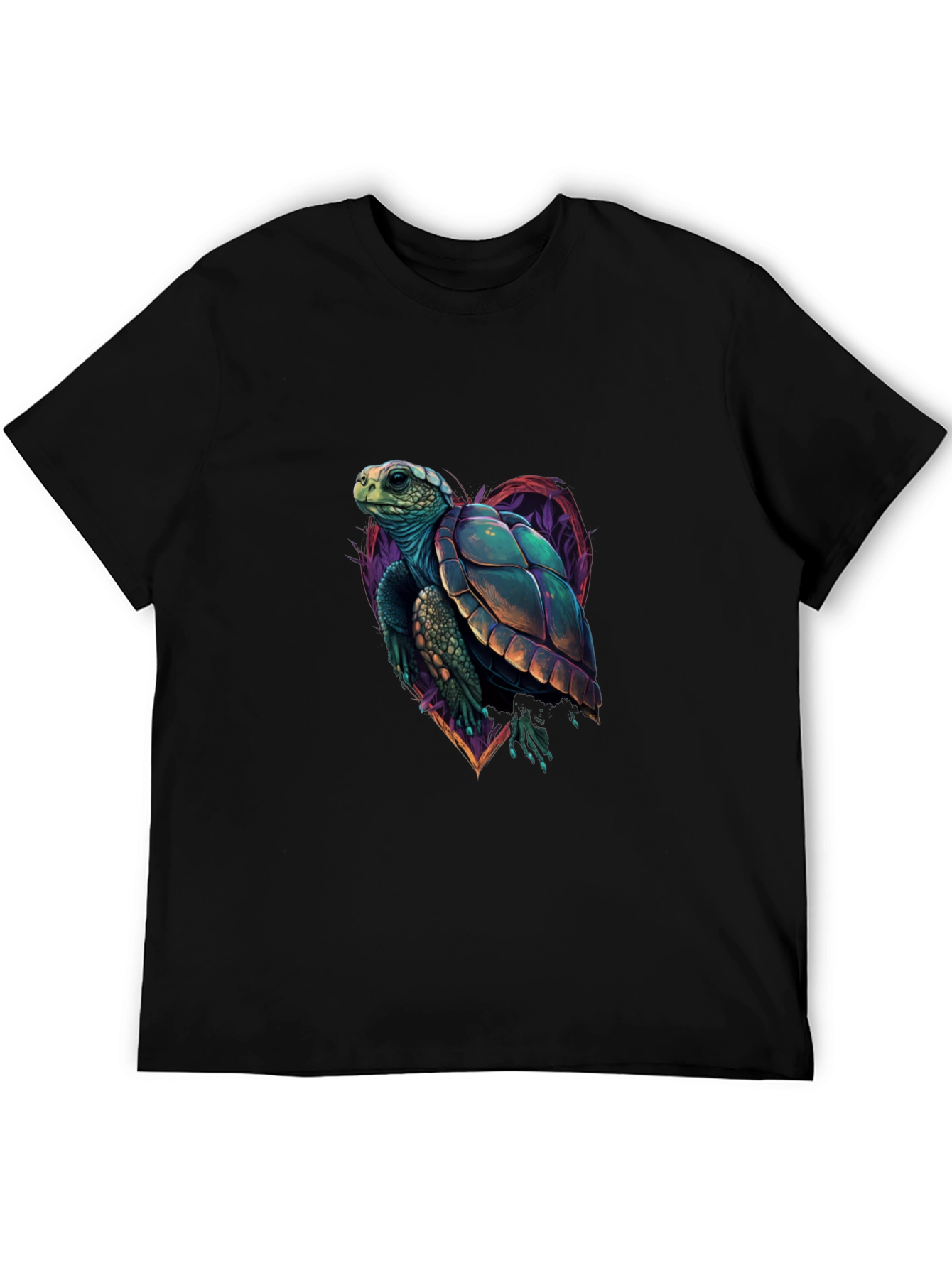 Sea Turtle Graphic Tee - Heart Turtle