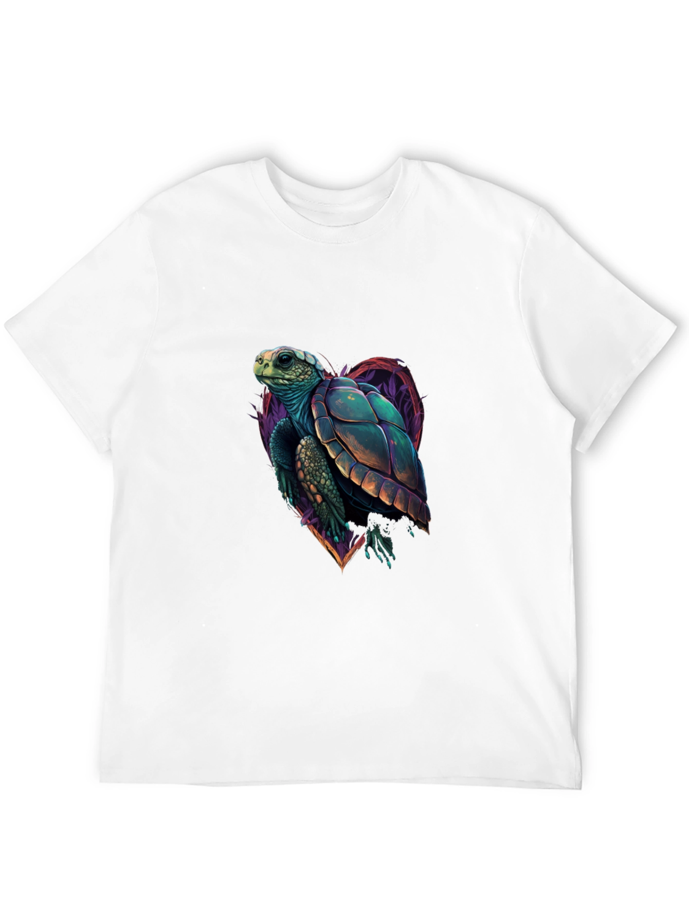 Sea Turtle Graphic Tee - Heart Turtle