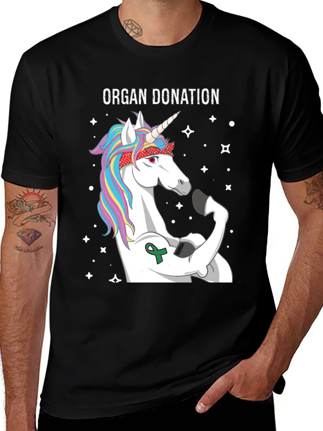 Organ Donation Unicorn T-Shirt