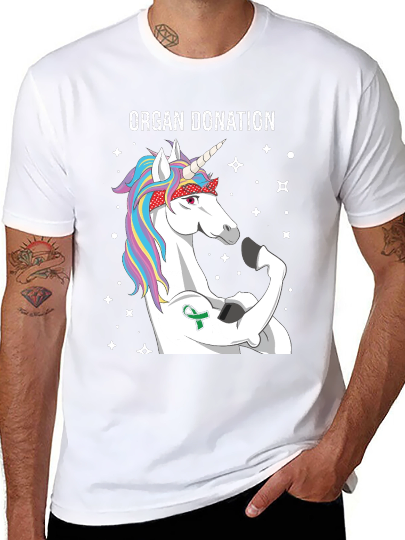 Organ Donation Unicorn T-Shirt