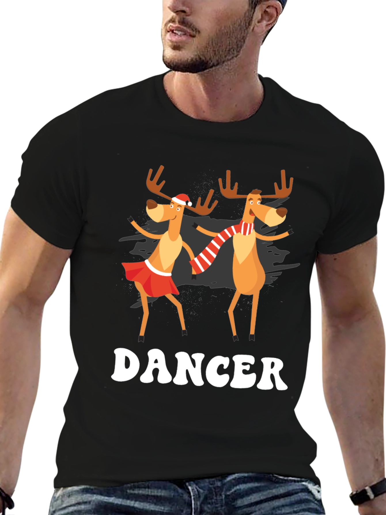 Reindeer Dancer Christmas T-Shirt