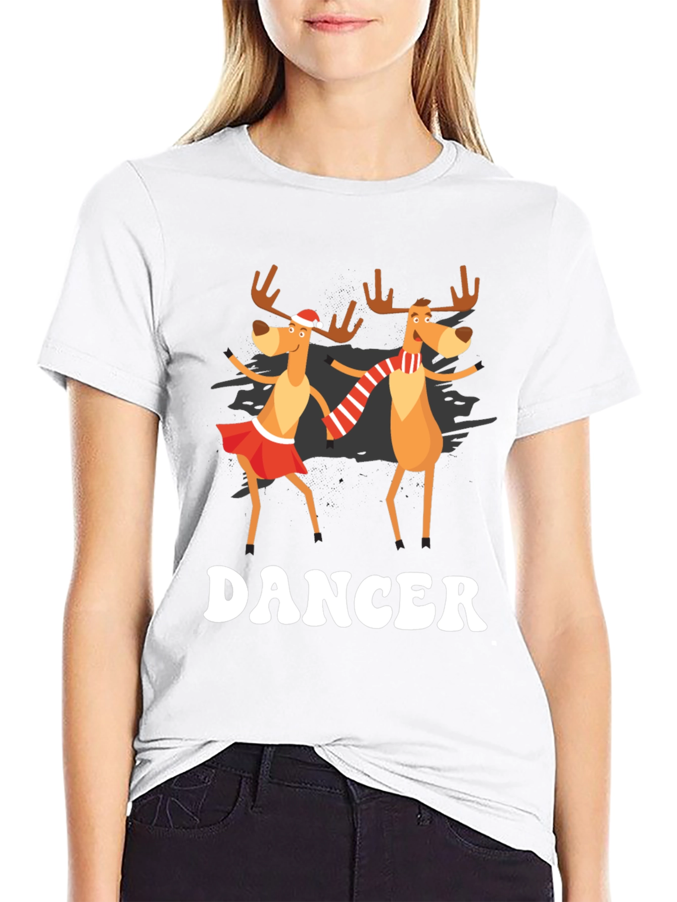 Reindeer Dancer Christmas T-Shirt