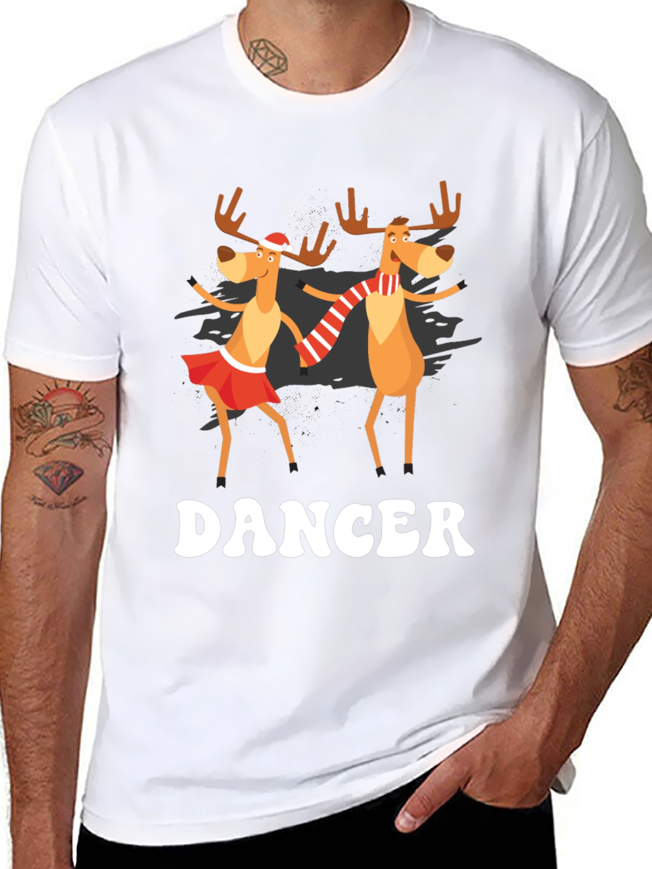Reindeer Dancer Christmas T-Shirt