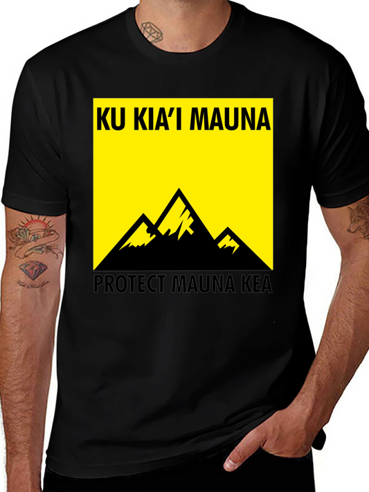 Ku Kiai Mauna Protect Mauna Kea T-Shirt
