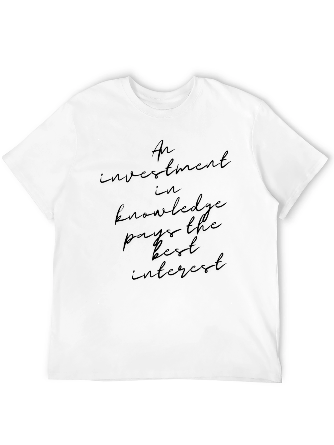 Knowledge Investment Tee