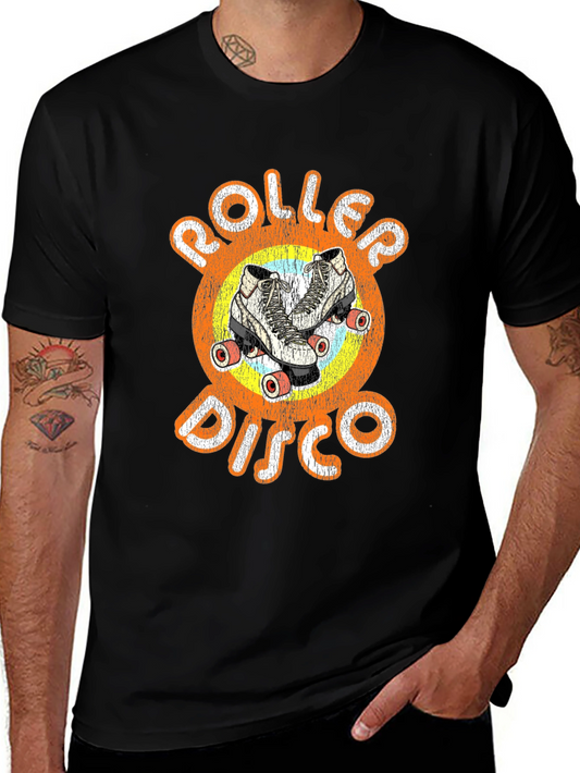 Retro Roller Disco T-Shirt - Vintage Skate Design