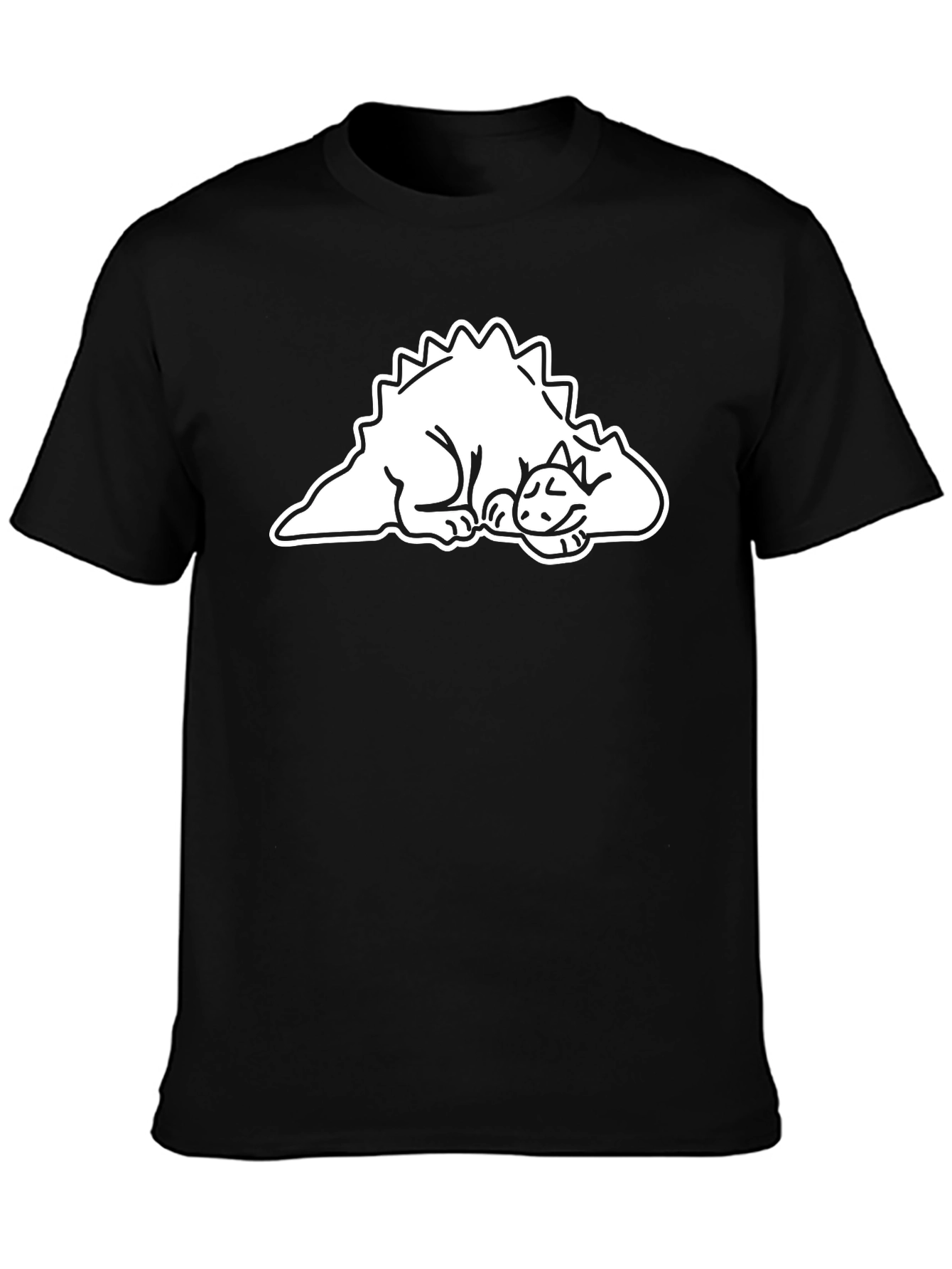 Sleeping Dinosaur T-Shirt - Black