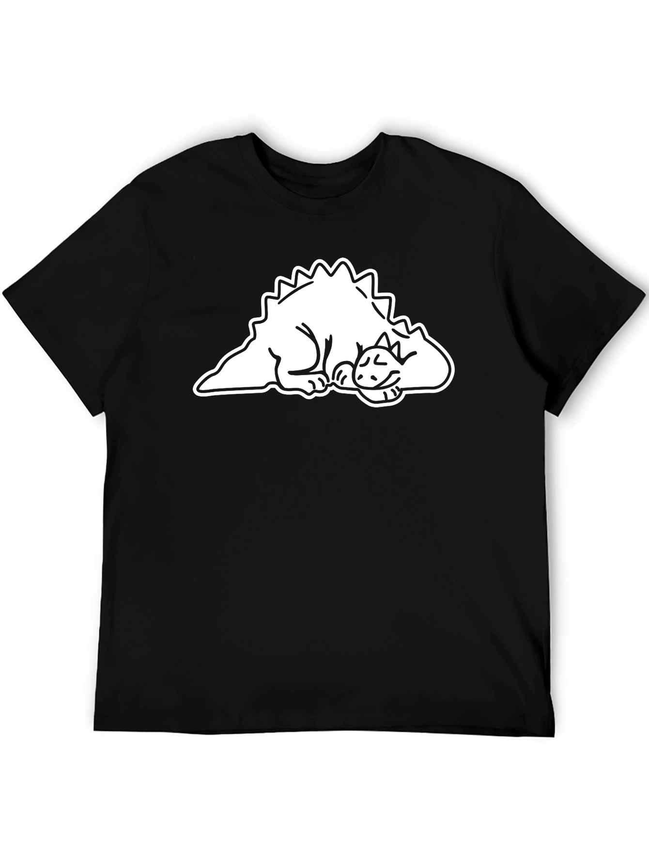Sleeping Dinosaur T-Shirt - Black