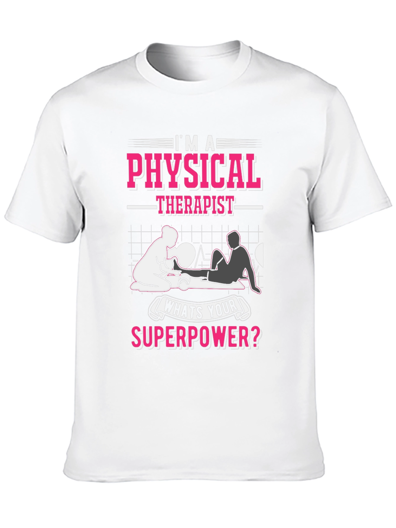 Physical Therapist Superpower Graphic T-Shirt