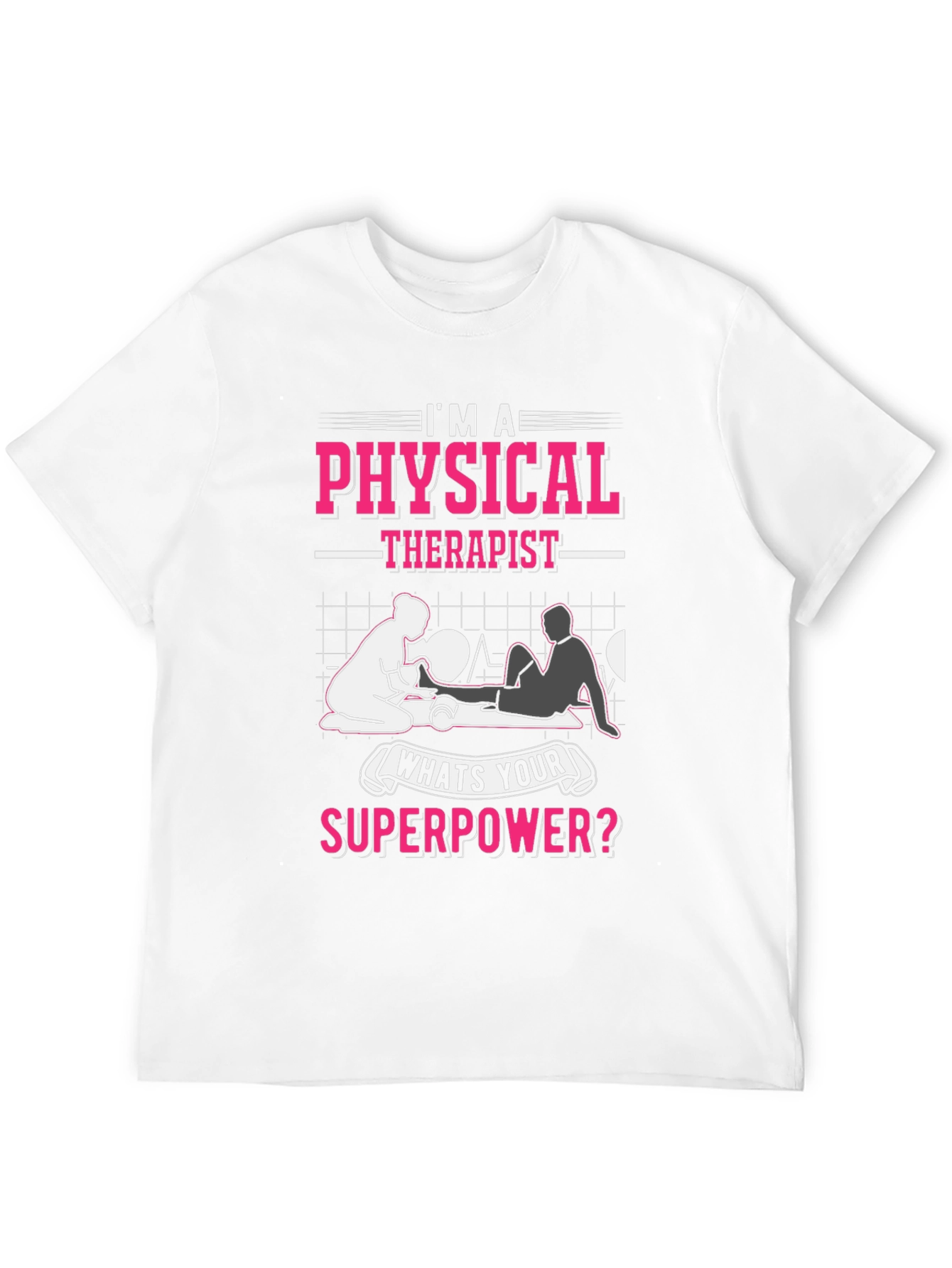 Physical Therapist Superpower Graphic T-Shirt