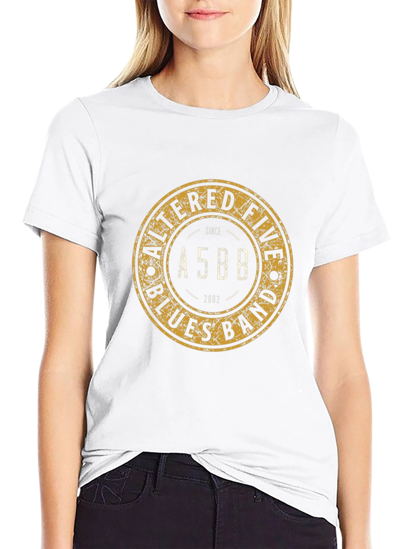 Altered Five Blues Band A5BB Black T-Shirt