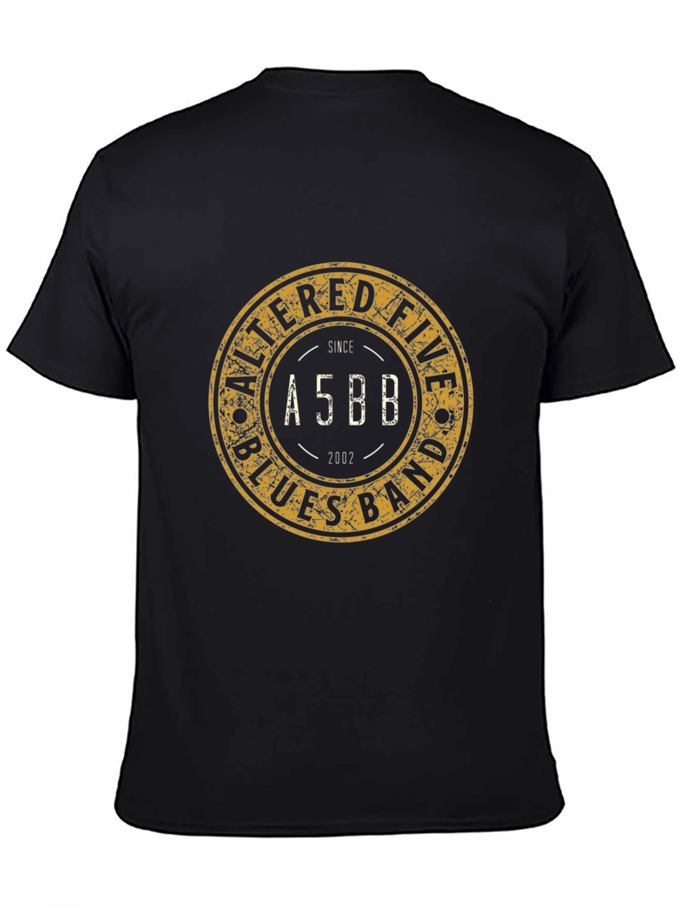 Altered Five Blues Band A5BB Black T-Shirt
