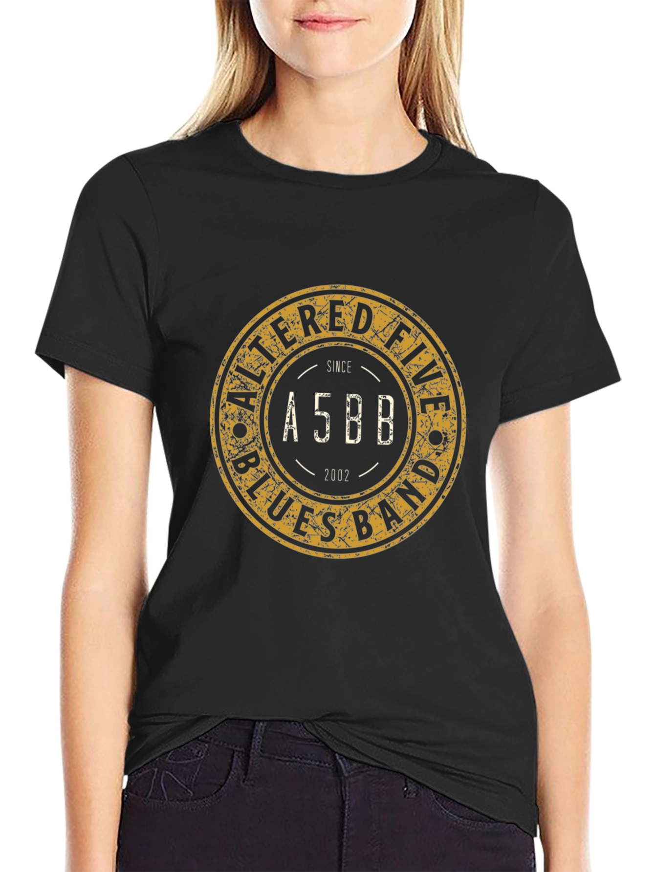 Altered Five Blues Band A5BB Black T-Shirt