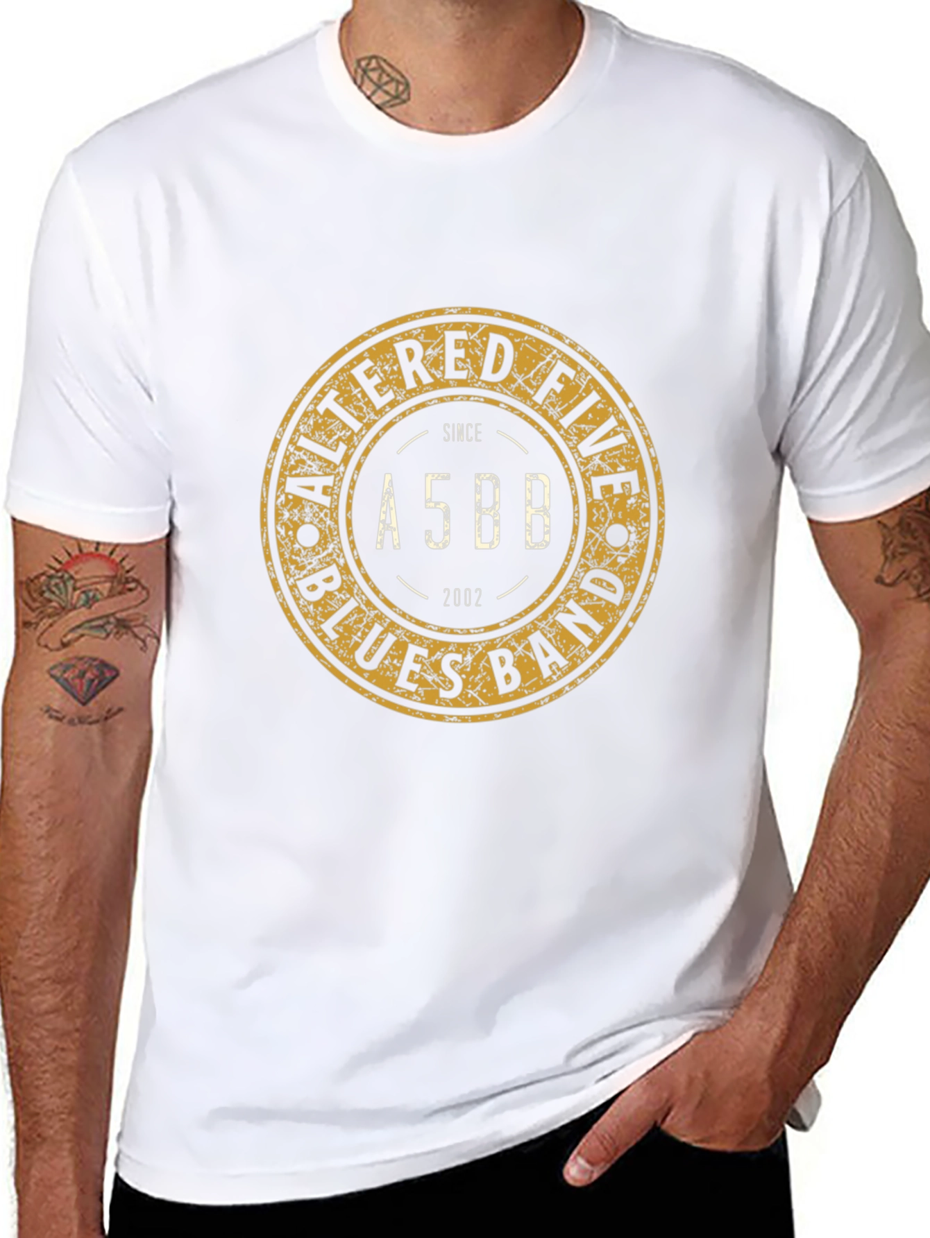 Altered Five Blues Band A5BB Black T-Shirt